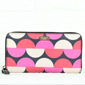 Kate Spade Neda Spring Multicolor Wallet ZipAround